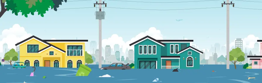 O seguro residencial cobre inundações?